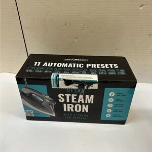 Ultra Steam Iron with LCD Display